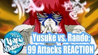 YuYu Hakusho 1x13 Yusuke vs. Rando: 99 Attacks REACTION