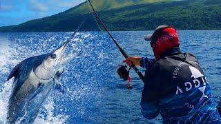 Conquer the Depths: Offshore Fishing Adventure with Mark Berg in Vanuatu.