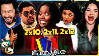 LIVING SINGLE (1994) 2x10, 2x11 & 2x12 REACTION! | First Time Watch | Queen Latifah | Kim Coles