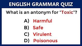 Antonyms Quiz: CAN YOU SCORE 40/40? #challenge 19