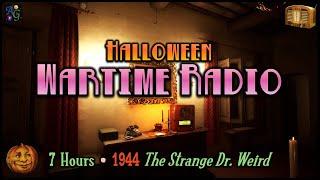 Wartime Radio Ambience ️ Halloween Night in Tuscany | 7 HOURS Spooky 1944 OTR with Orson Welles 