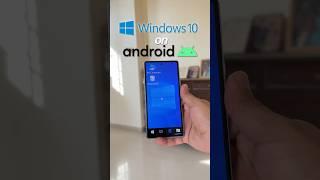 Windows 10 on ANDROID SMARTPHONE!!!