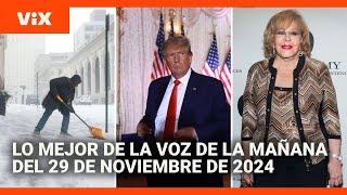 Lo mejor de Noticias Univision de la mañana | viernes 29 de noviembre de 2024