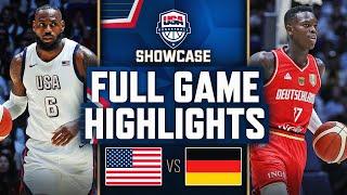 USA vs GERMANY | USAB SHOWCASE | FULL GAME HIGHLIGHTS | July 22, 2024