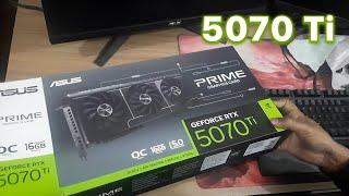 Asus Prime RTX 5070 Ti OC Edition - UNBOXING