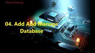 Add And Manage Database | Episode 04