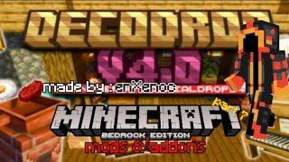 Minecraft bedrock/pocket edition mods & addons part 7 (decodrop) #minecraft #minecraftbe #mod #video