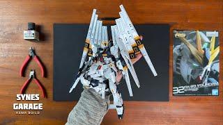 Rx-93 Nu Gundam RG 1/144 | ASMR BUILD | Bandai