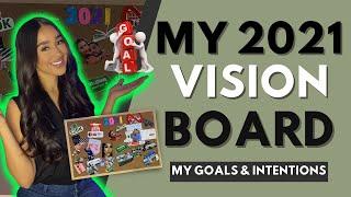 MY 2021 VISION BOARD | MY 2021 GOALS