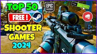 TOP 50 FREE Shooter Games to Play in Late 2024 (FPS/Third Person)