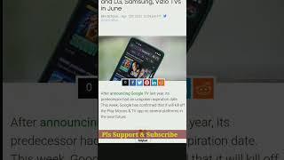 Google Play Movies, What Happened ? Will it die ~ Samsung ~ LG ~  #shorts #PlayMovies
