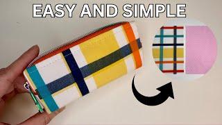  EASY SIMPLE SEWING RECTANGLE ZIPPER COIN PURSE ️ Great Sewing Tips and Tricks @AmyGDIY