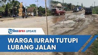 Cerita Warga Lampung Iuran Bertahun-tahun Perbaiki Jalan Rusak, Berharap Bagus seusai Dilihat Jokowi