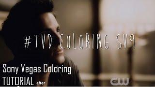  Coloring #3 | Vampire Diaries [Sony Vegas]