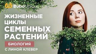 ЖИЗНЕННЫЕ ЦИКЛЫ СЕМЕННЫХ РАСТЕНИЙ | ЕГЭ Биология | Лина Клевер