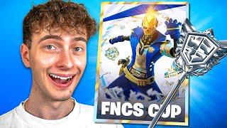 Ich GEWINNE die FNCS SPITZHACKE im Fortnite Turnier! 