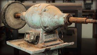 1950s Italian Bench Grinder / Buffer Restoration