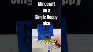 Floppy Disk Minecraft #retro #minecraft