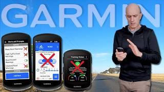 Garmin EDGE: Removing the Top 10 UNUSED Features & NAG Screens