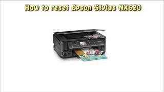 Reset Epson NX620 Waste Ink Pad Counter