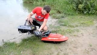 Atom BaitBoat, Mini Carbon, Дельфин