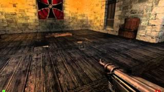 return to castle wolfenstein walkthrough mission 1 all secrets HD 1080 прохождение все секреты