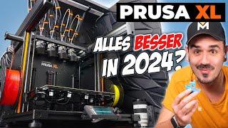 Prusa XL 2024 | DER Multimaterial 3D Drucker jetzt besser?! (5 Extruder)