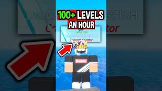 Get 100 LEVELS AN HOUR in Roblox Fisch..