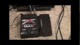 Digitech RP90 RP70 Tutorial 1/4 Basics