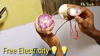 Free Electricity Energy With Onion And Salt (Fk Tech)