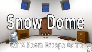 EXiTS Room Escape Game Snow Dome Walkthrough (NAKAYUBI)