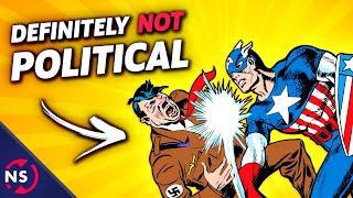 Captain America Punching Nazis: Why Comics Were ALWAYS Political