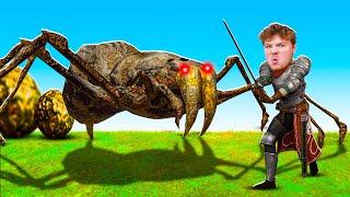 XXL SPINNE vs. KASPARO! (Kampf Simulator)