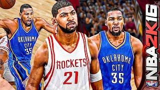 Kevin Durant Thunder RETURN  | NBA 2K16 MyCAREER - EP2 | Throwback Series