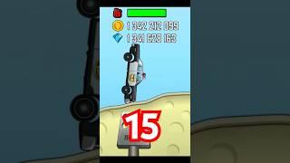 15.(POLICE CAR-ALL STAGES) Hill Climb Racing Gameplay (M)#gaming #viralvideo #shorts