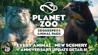 Planet Zoo ZOOKEEPERS ANIMAL PACK | FULL DETAILS!