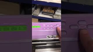 Mimaki CG-130 FXII Plotter Cut Procedure