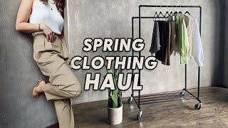 NEW IN FOR SPRING TRY-ON CLOTHING HAUL