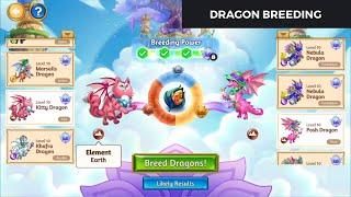 Merge Dragons Breeding - Double Trouble with Cat and Diva - Crossbreeding Twice