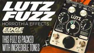 Horrothia Effects Lutz Fuzz // Guitar Pedal Demo // Feat. Grez Guitars Mendocino Jr.