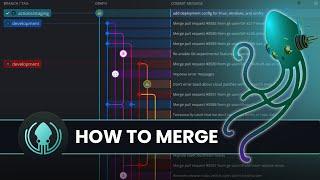 GitKraken Desktop Tutorial: How to MERGE