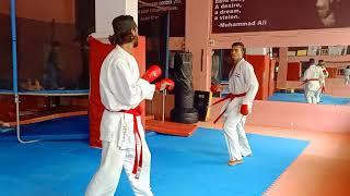 Karate Kumite Practice | Md Zabir Ansari - Champion Bihar India