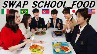 North Koreans Try School Lunch Around The World For The First Time l Italy, Brazil, The US, Japan