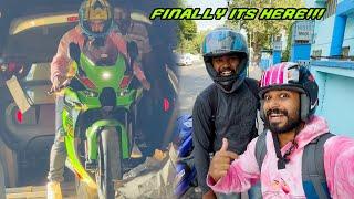 Finally its Here  Kawasaki Ninja ZX10R Delivery | INDIA's First 2023 zx10r | D vlogs | Part 4