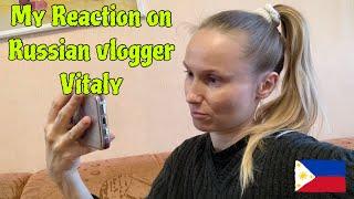 Russian Vlogger Vitaly Disrespects Filipinos - My Reaction & Discussion with Filipino Teacher!