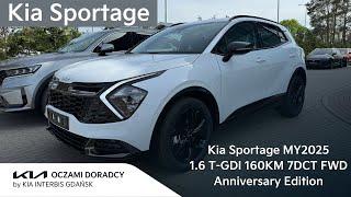 Kia Sportage MY2025 [1.6 T-GDI 160KM 7DCT FWD] Anniversary Edition w kolorze Deluxe White