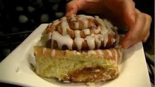Cinnamon Roll & Soy Milk | Costco Cinnamon Bun | not CINNAMON : ASMR / Mukbang ( Eating Sounds )