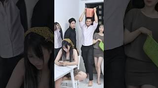 when you joke with the final boss #trinhhyy #dance #funny #giaitri #couple #comedy #short #love