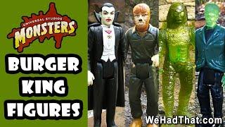 Universal Monsters Action Figure Review 1997 Burger King Kid's Club Fast Food Premium