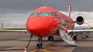 Flight to the country house for 5 dollars Moscow-Kaluga / Bombardier CRJ-200 Rusline